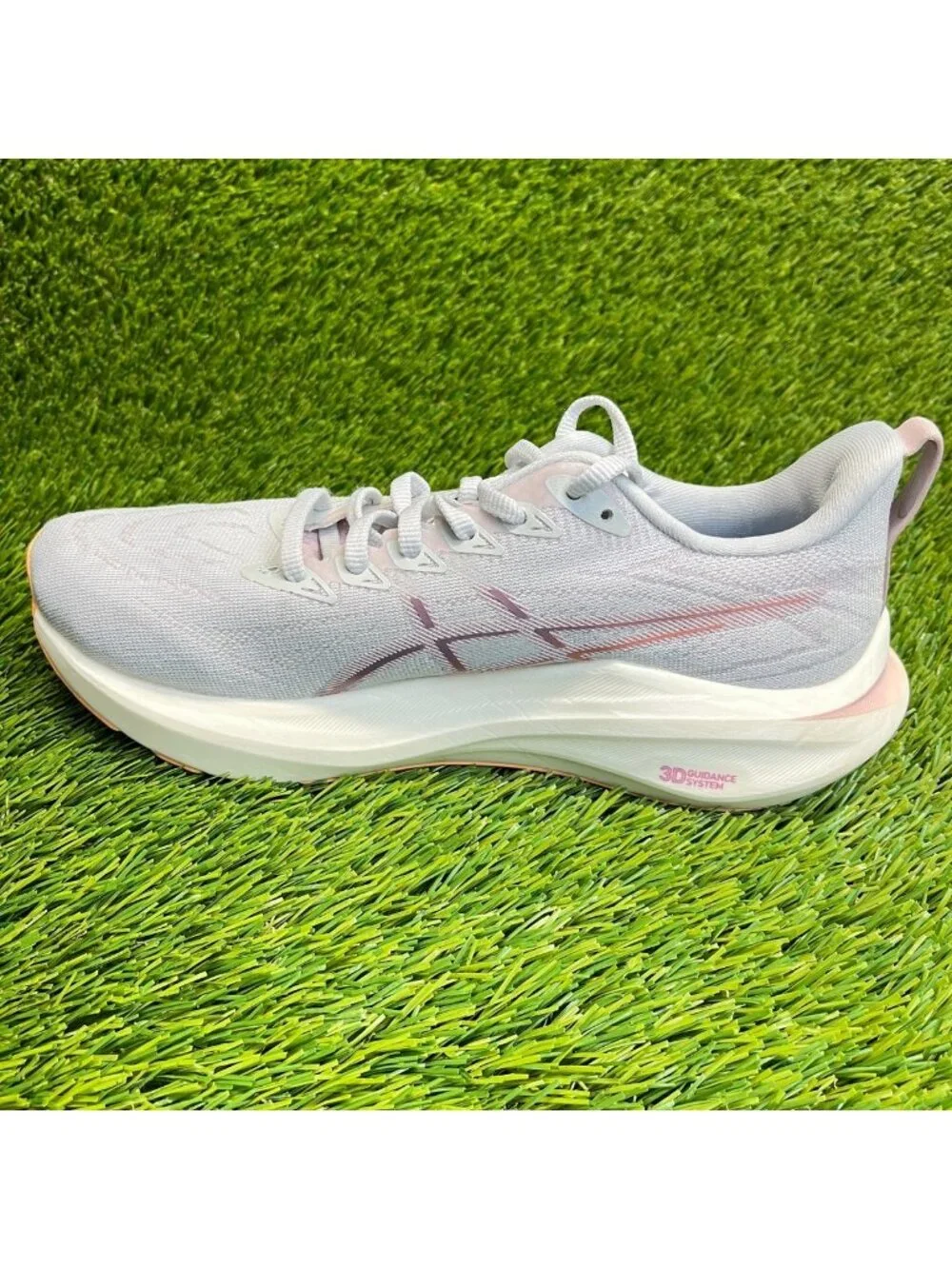 Asics GT-2000 13 Womens Size 7 Gray Pink White Athletic Running Shoes Sneakers